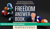 PDF [FREE] DOWNLOAD  The Freedom Answer Book: How the Government Is Taking Away Your