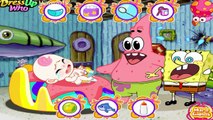 Lets play Spongebob And Patrick Babysit (Vamos a jugar Bob Esponja y Patricio Vigilabebés)