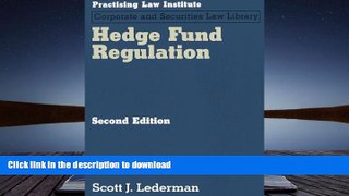 Read Book Hedge Fund Regulation Kindle eBooks