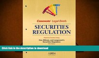 Pre Order Securities Regulation: Keyed to Courses Using Cox, Hillman, and Langevoort s Securities