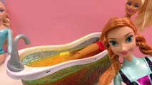 Tinti Deutsch Badespaß – Himmelszauber mit Elsa Anna und Barbie – Ein Tinti Bad nehmen – Teil 3