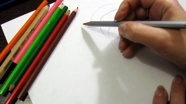 Как быстро нарисовать Санту для детей How to quickly learn how to draw santa for kids