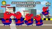 Peppa Pig Spiderman Finger Family | Peppa Pig Spiderman Nursery Rhymes Lyrics