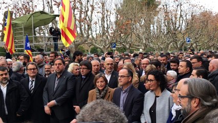 Forcadell sortint del parlament