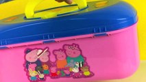 PEPPA PIG EN GEORGE PLAYDOH KLEI FILMPJE IJSJES PLAYDOUGH PEPPA PICNIC PLAYDOH MAND ICECREAM