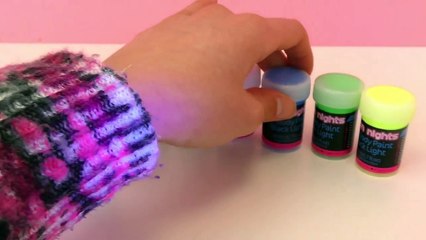 Neon UV Blacklight Body Paint in 8 different colors