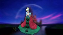 PLAY DOH Disney Frozen Anna Elsa MagiClip Doll Dresses Play Doh Makeover