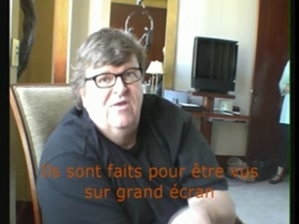 Michael Moore présente "Sicko" 4/4