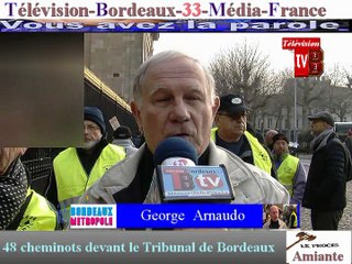 Télévision-Bordeaux33 Média France le procès de l'amiante cour d'appel Bordeaux