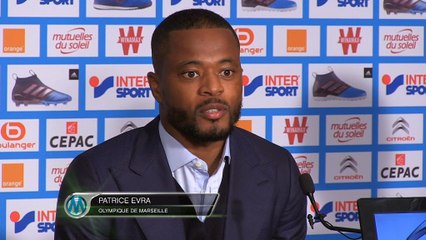 OM - Evra : "J'ai envie de goûter à cette folie"
