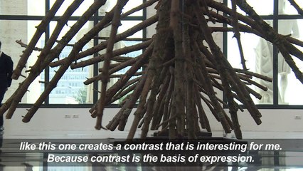 Penone exhibition brings touch of nature to fascist-era building
