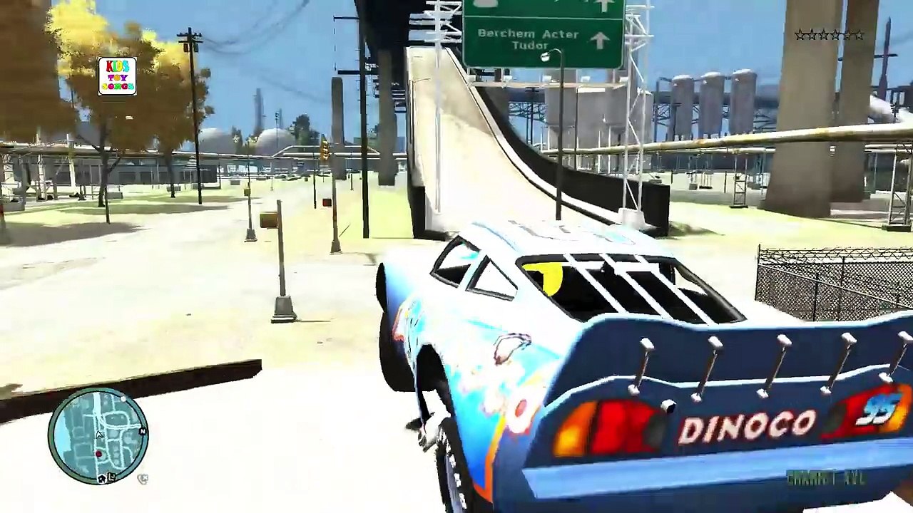 Lightning McQueen FNAF | Lightning McQueen Custom Pixar Nursery Rhymes ( Songs for Children )