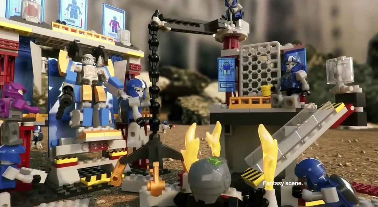 Hasbro - KRE-O - Transformers Age of Extinction - Galvatron Factory Battle & Grimlock Street Attack