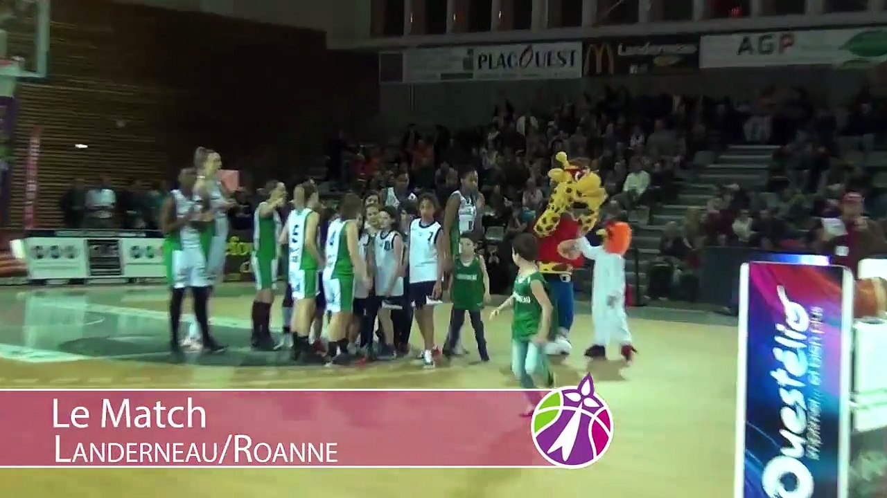 LF2 Samedi 21 Janvier 2017 Landerneau Bretagne Basket vs Roannais BF : Le Match