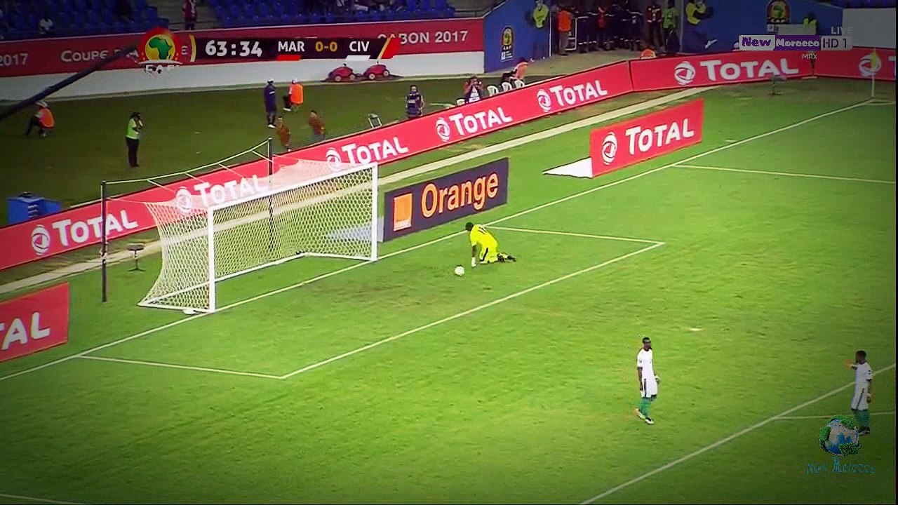 شاهد هدف رائع من لاعب منتخب المغرب رشيد عليوي وبكاء مبارك بوصوفة مؤثر جدا