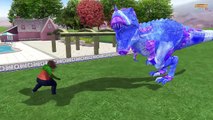 3d animation Ironman hulk skeleton cartoon Finger family - dinosaurs Nursery rhymes for Kids