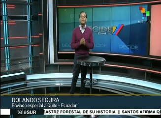 Candidato a pdte. de Ecuador por AP pone énfasis en temas sociales