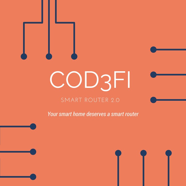 Cod3fi: Smart router 2.0