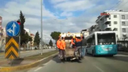 Edirne Temizlik Işçilerin Kazaya Davetiye Çıkaran Yolculuğu