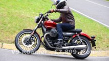 Moto Guzzi V9 review Visordown road test