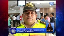 Taxista informal víctima de secuestro extorsivo en Guayaquil