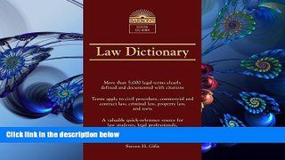 FREE [DOWNLOAD] Barron s Law Dictionary (Barron s Legal Guides) Steven H. Gifis Trial Ebook