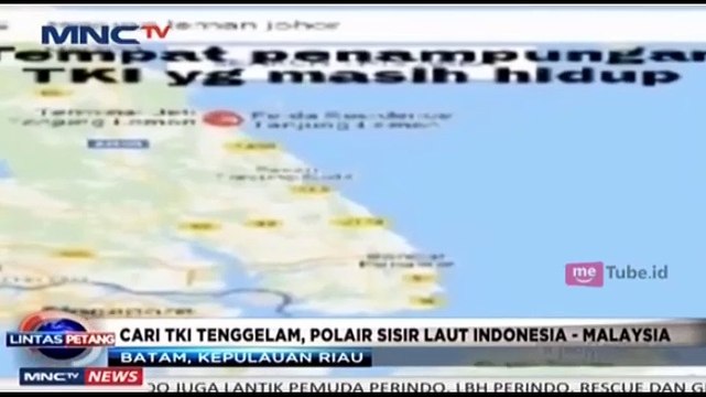 Polair Sisir Laut Indonesia-Malaysia Cari TKI Tenggelam