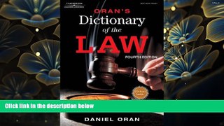 READ book Oran s Dictionary of the Law Daniel Oran For Ipad