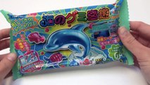 Kracie Marine Animals Shaped Candy Kit 海のグミ図鑑 - How to make candy at home