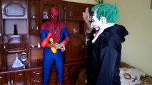 Spiderman Kiss Harley Quinn. Joker weeps !? - Funny Superhero Movie in Real Life :)