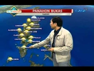 24Oras: Pagasa: Hanging amihan at intertropical convergence zone, magpapaulan sa bansa