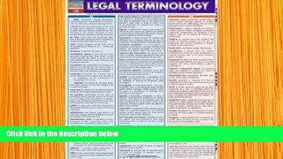 FREE [PDF] DOWNLOAD Legal Terminology (Quickstudy: Law) Inc. BarCharts Full Book