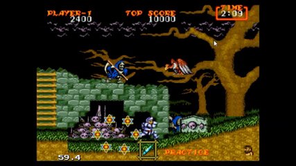 Um NOOB jogando Ghouls 'N Ghosts