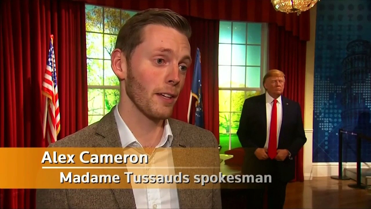 Trump hair a challenge for Madam Tussaud