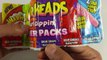New WarHeads Candy Dippin Colors Review Lesson