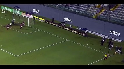 GOL de DelAmore - Corinthians 2 x 1 Flamengo - Copa SP de Futebol Jr. 2017