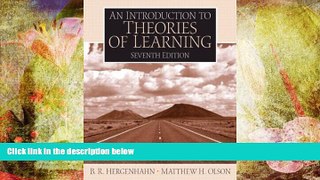 Audiobook  An Introduction to Theories of Learning (7th Edition) For Ipad