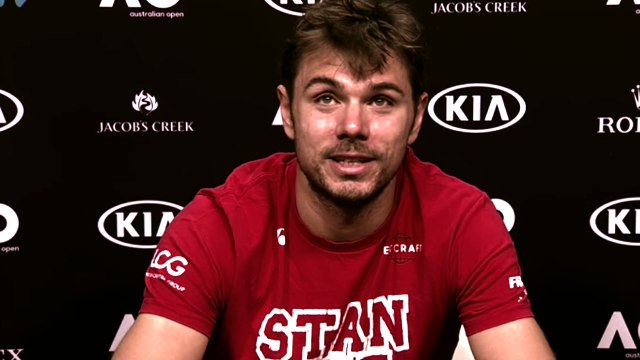 Open d'Australie 2017 - Stan Wawrinka : Roger Federer, il faut que je lui rentre dedans