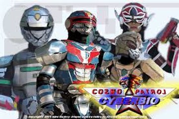 Tokusatsu Patrulha Cósmica Cyberbio-primeira parte