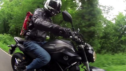 Yamaha MT-07 vs Suzuki SV650 review Visordown road test