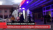 Türk askerlerine roketli saldırı