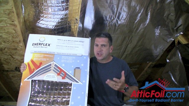 Enerflex® vs. AtticFoil® Radiant Barrier Attic Insulation