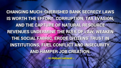 Sri Mulyani Indrawati Quotes #1