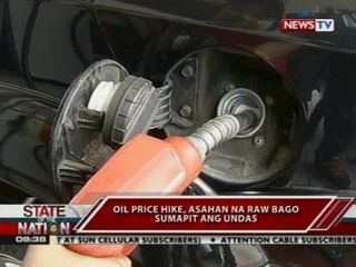 SONA: Oil price hike, asahan na raw bago sumapit ang undas
