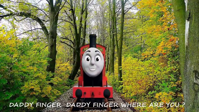 The Finger Family Song Nursery Rhyme #3 Thomas Tank Engine Friends Ryan Rosie accidents can happen