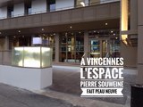 A Vincennes l'espace Pierre Souweine au 70 rue de Fontenay fait peau neuve.