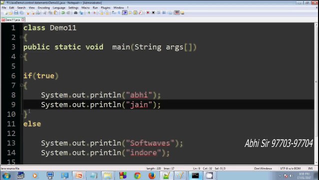 control statements(if else Statement) in java (in Hindi) Part-4