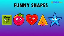 Funny Shapes Cartoons Animation Singing Finger Family Nursery Rhymes for Preschool Childrens Song