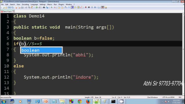control statements(nested if Statement) in java (in Hindi) Part-5