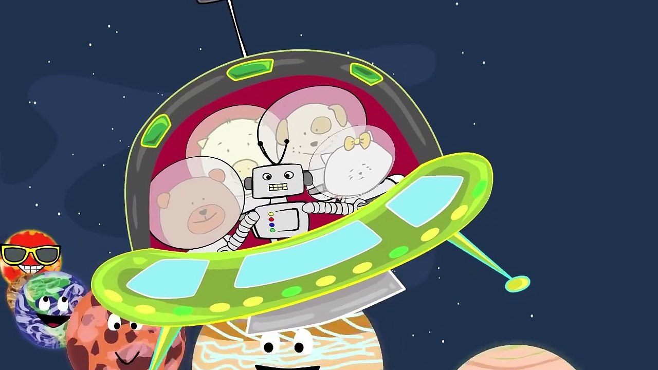 Planets Song | Solar System Song | The Singing Walrus